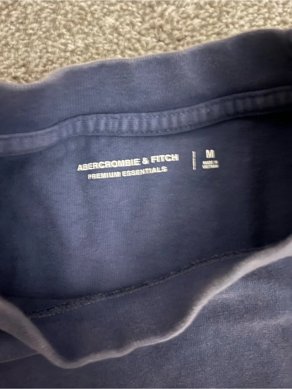 Abercrombie & Fitch Short Sleeve Tees in Navy, Beige, and Slate